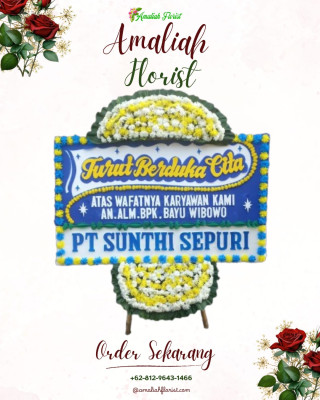 Papan Bunga Duka di Air Raja