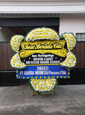 Papan Bunga Duka di Air Raja