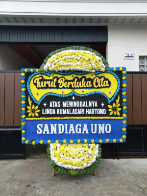 Papan Bunga Duka di Air Raja